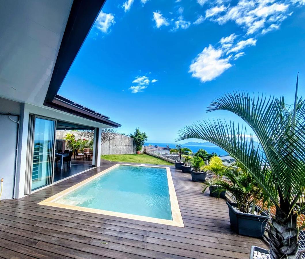 Villa Tiki Wonderfull Sea View Punaauia  Exterior photo